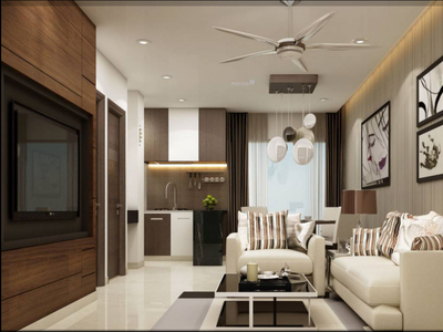 607 sq ft 1 BHK 1T Apartment for sale at Rs 34.90 lacs in Nebula Aavaas in Miyapur, Hyderabad