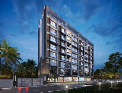 680 sq ft 1 BHK 2T North facing Launch property Apartment for sale at Rs 68.00 lacs in Mehta Riviera in Thane West, Mumbai