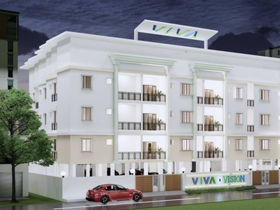 960 sq ft 2 BHK Under Construction property Apartment for sale at Rs 62.40 lacs in Viva Vision in Pallavaram, Chennai