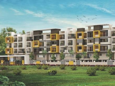 1090 sq ft 2 BHK Completed property Apartment for sale at Rs 60.82 lacs in Saranya Soham in Marathahalli, Bangalore