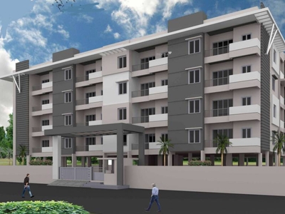 1106 sq ft 2 BHK Under Construction property Apartment for sale at Rs 65.81 lacs in Saritha Fortune in Marathahalli, Bangalore