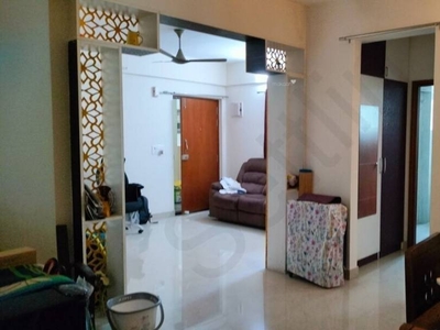 1140 sq ft 2 BHK 2T West facing Apartment for sale at Rs 99.50 lacs in Vishnu Parimala Riviera in Whitefield Hope Farm Junction, Bangalore