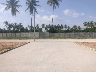 1200 sq ft East facing Plot for sale at Rs 59.40 lacs in Project in Budigere Cross, Bangalore