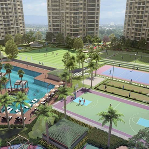1310 sq ft 2 BHK 2T Under Construction property Apartment for sale at Rs 90.00 lacs in Indiabulls Park in Panvel, Mumbai