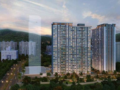 1650 sq ft 3 BHK 3T West facing Apartment for sale at Rs 1.65 crore in Vasant Vasant Vihar 12th floor in Thane West, Mumbai