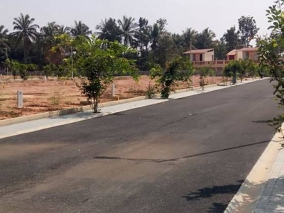 1800 sq ft East facing Plot for sale at Rs 41.40 lacs in JR Habitat Approved residential site for sale in Chandapura Anekal Road, Bangalore