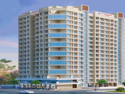 364 sq ft 1 BHK Launch property Apartment for sale at Rs 33.50 lacs in Sai Samriddhi in Vasai, Mumbai