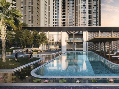 407 sq ft 1 BHK Under Construction property Apartment for sale at Rs 39.90 lacs in Godrej Nirvaan in Kalyan West, Mumbai