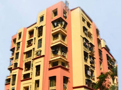 815 sq ft 2 BHK 2T SouthEast facing Apartment for sale at Rs 100.00 lacs in Vihang Park 4th floor in Thane West, Mumbai