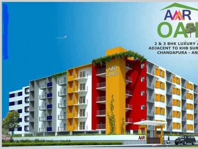 952 sq ft 2 BHK 2T East facing Apartment for sale at Rs 33.39 lacs in AMR Oaks 2th floor in Chandapura, Bangalore
