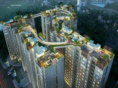 950 sq ft 2 BHK 2T Apartment for sale at Rs 48.00 lacs in Siddha Suburbia Southern Bypass 11th floor in Rajpur, Kolkata