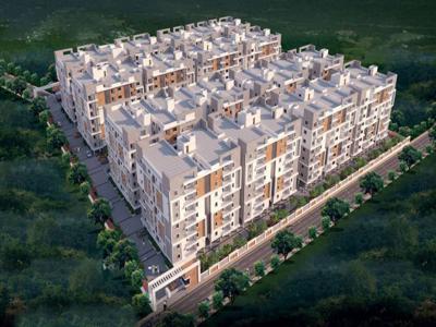 1265 sq ft 2 BHK Under Construction property Apartment for sale at Rs 71.47 lacs in Pragathi S Raghupathi County in Pragathi Nagar Kukatpally, Hyderabad