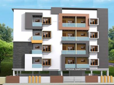 1290 sq ft 3 BHK Completed property Apartment for sale at Rs 75.00 lacs in Chandrashekar Nithya Sarthak in Nagarbhavi, Bangalore