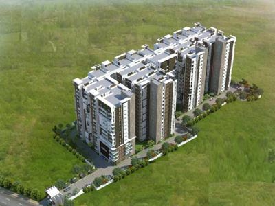1351 sq ft 2 BHK Under Construction property Apartment for sale at Rs 94.55 lacs in Gokul Bhuvanam in Nizampet, Hyderabad