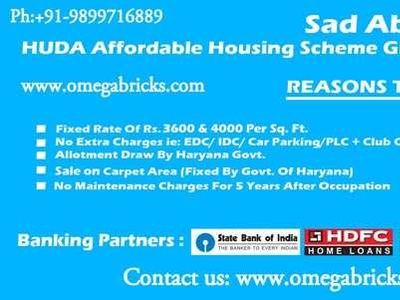 1 BHK Residential Apartment 650 Sq.ft. for Sale in Sector 88 Gurgaon