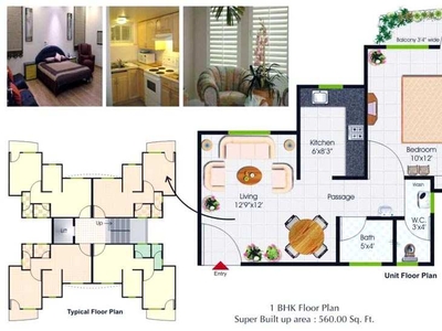 1 BHK Apartment 450 Sq.ft. for Sale in Mahalaxmi Puram, Kota