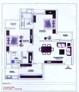 2 BHK Residential Apartment 1152 Sq.ft. for Sale in Ambala Highway, Zirakpur