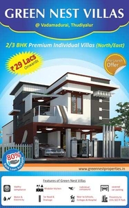 2 BHK House & Villa 1250 Sq.ft. for Sale in Madampatti, Coimbatore