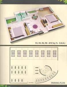 2 BHK Residential Apartment 942 Sq.ft. for Sale in Manish Nagar, Nagpur