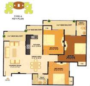 3 BHK Apartment 1665 Sq.ft. for Sale in