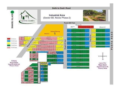 Residential Plot 900 Sq.ft. for Sale in Sector 88 Noida