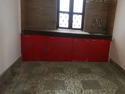 1 BHK semi furnished spacious first floor house available for rent