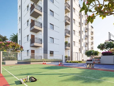 1008 sq ft 2 BHK Launch property Apartment for sale at Rs 42.34 lacs in MKT Urban Tree in Isnapur, Hyderabad