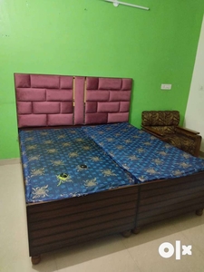 2 flat available,2bhk furnished gated society Peermuchala near dmart