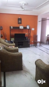 Fully Furnished 2 BHK, covered parking, 24hrs water, no water logging