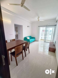 New 1000sqt 1bhk fully furnished PRETIGE flat rent Kakkanad infopark