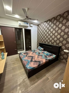 New 3bhk furnished flat with lift Peermuchala Dhakoli location
