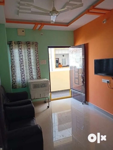 Ready to occupy 1bhk fully furnished flat rent in Hafeezpet, near RTA