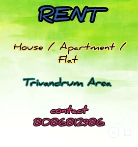 Rent Trivandrum area