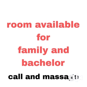 Room available for bachelors and family