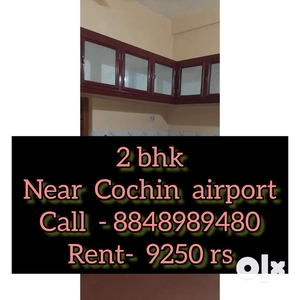 Semi furnished 2 bhk near Cochin international airport