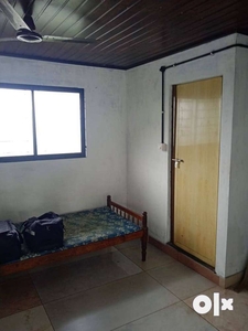 Single room with attatched toilet & kitchen slab