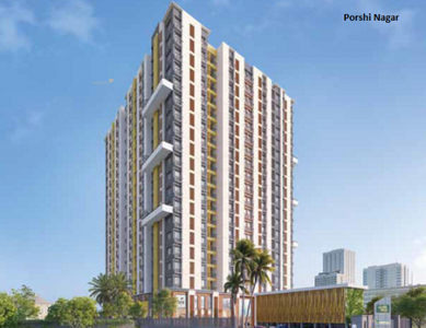 604 sq ft 1 BHK 1T Apartment for sale at Rs 24.00 lacs in Bhawani Porshi Nagar 13th floor in Uttarpara Kotrung, Kolkata