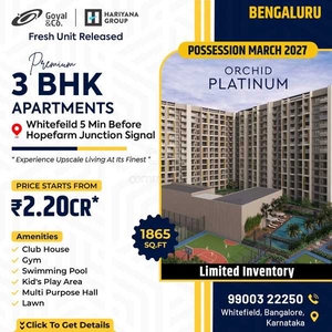 3BHK Apartment for Sale