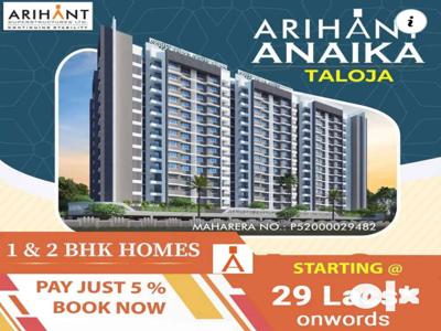Arihant Anaika Taloja 1BHK & 2BHK Flats: Starting @ 29Lac*