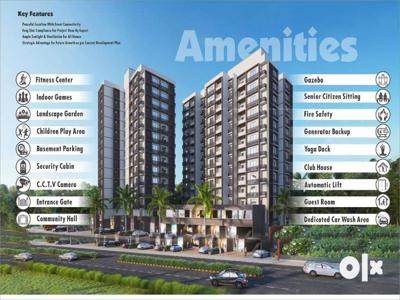 2BHK luxurious Ready Possession With Balcony all Side Open