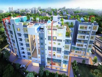 1026 sq ft 3 BHK 2T Apartment for sale at Rs 1.04 crore in Indicon Neer Apartment in Garia, Kolkata