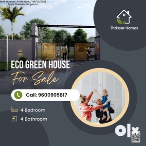 A few Mins From THRISSUR KSRTC Bus Stand - 4BHK House / Villa For Sale