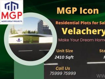2410 Sq. ft Plot for Sale in Velachery, Chennai
