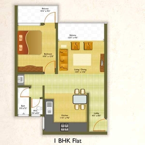 2 BHK Apartment 1090 Sq.ft. for Sale in Sahyadri Nagar, Belgaum