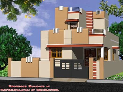 3 BHK House & Villa 1230 Sq.ft. for Sale in Madampatti, Coimbatore