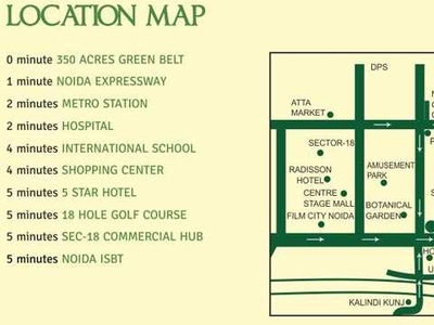 3 BHK Apartment 1411 Sq.ft. for Sale in Sector 86 Noida