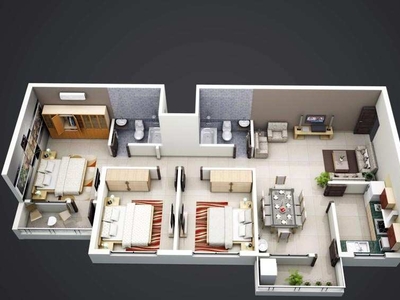 3 BHK Apartment 1414 Sq.ft. for Sale in