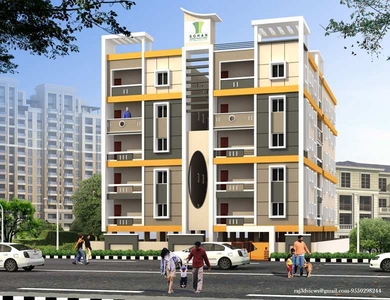 3 BHK Apartment 1450 Sq.ft. for Sale in Visalandhara, Vijayawada