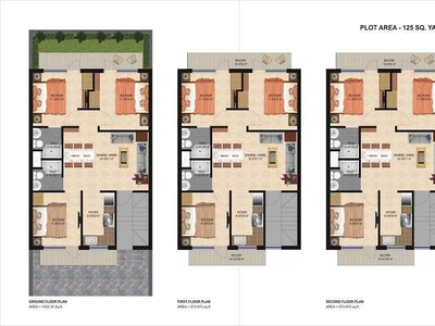 3 BHK Residential Apartment 1052 Sq.ft. for Sale in Patiala Road, Zirakpur