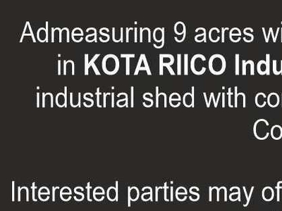 Industrial Land 9 Acre for Sale in Kota Industrial Area, Kota